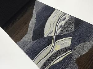 すくい織抽象模様夏用袋帯